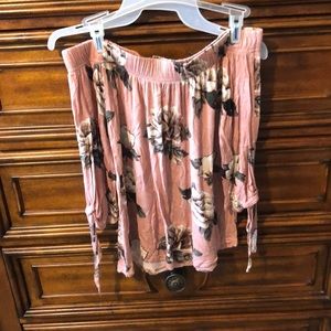 floral longsleeve top